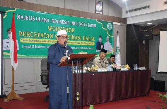 MUI Kota Jambi Perkuat Percepatan Sertifikasi Halal Lewat Workshop Bersama Ormas Islam