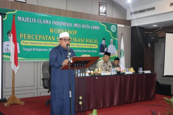 MUI Jambi Perkuat Percepatan Sertifikasi Halal Melalui Workshop Bersama Ormas Islam dan Pemuda