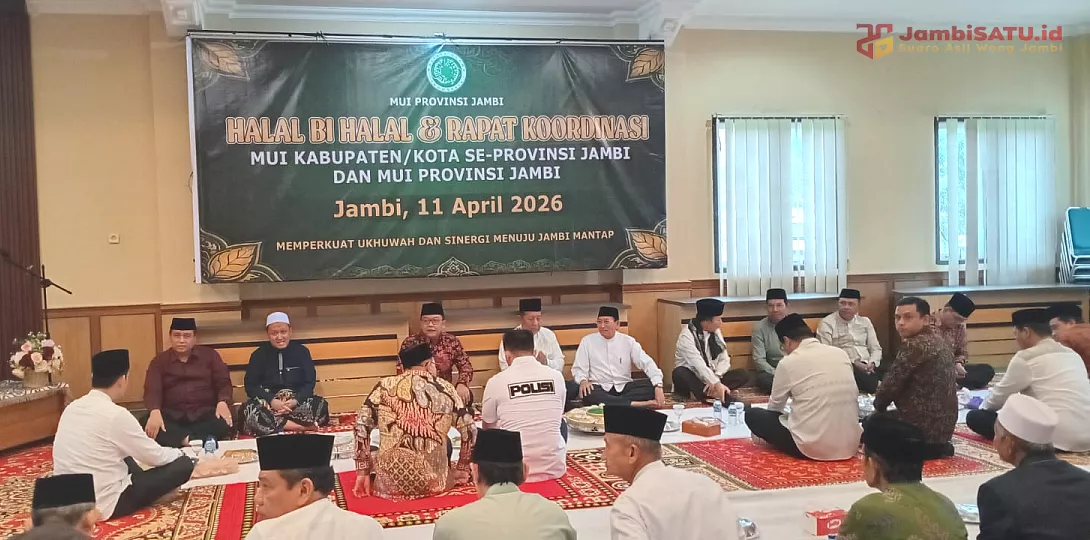 Halal Bihalal MUI Provinsi Jambi bersama MUI Kabupaten Kota se-Provinsi Jambi