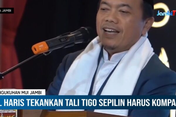 Perkuat Peran Sebagai Penyangga Umat, Pengurus MUI Provinsi Jambi 2025–2030 Resmi Dikukuhkan